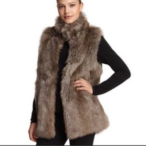 Reversible Fur Sweater Vest